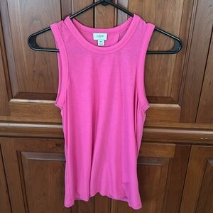 J crew open back tank top